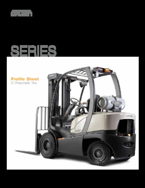 Lpg ön forkliftler Crown C-5 1000-65