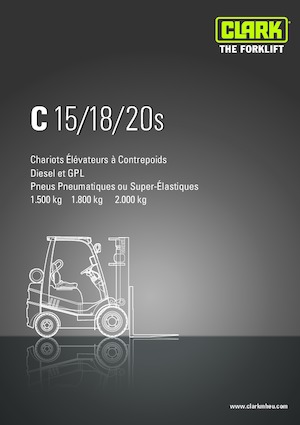 LPG Forklifts Clark C18L