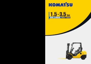 LPG Forklifts Komatsu FG15-21