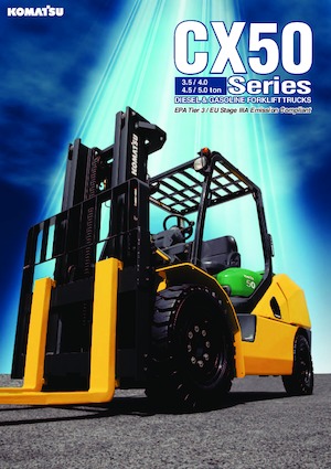 LPG Forklifts Komatsu FG40T-10