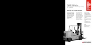 LPG Forklifts Mitsubishi FGC40K STC