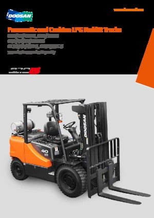 Lpg ön forkliftler Doosan G45S-5