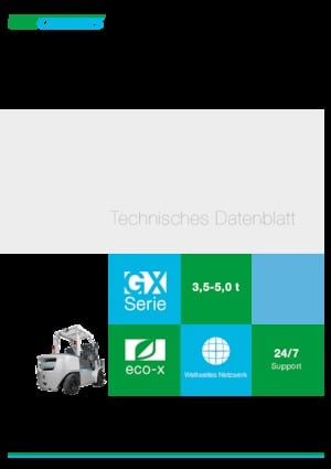 LPG Forklifts UniCarriers GX 45