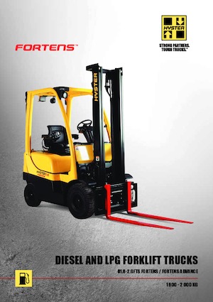 LPG Forklifts Hyster H 1.6 FT