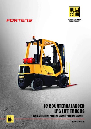 LPG Forklifts Hyster H 2.5 FT