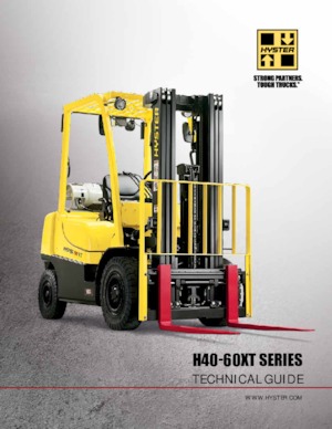 LPG Forklifts Hyster H50XT
