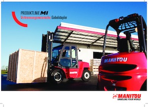 Lpg ön forkliftler Manitou MI 50 G