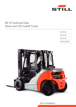 LPG Forklifts Still RX 70-50/600 T