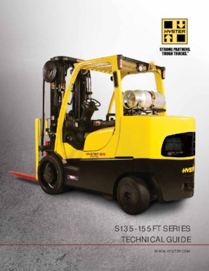 LPG Forklifts Hyster S155FT