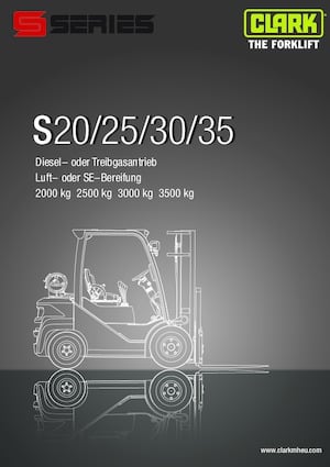 LPG Forklifts Clark S30 L