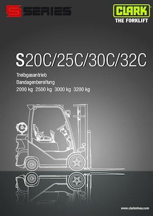 LPG Forklifts Clark S20C L