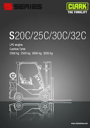 LPG Forklifts Clark S32C L