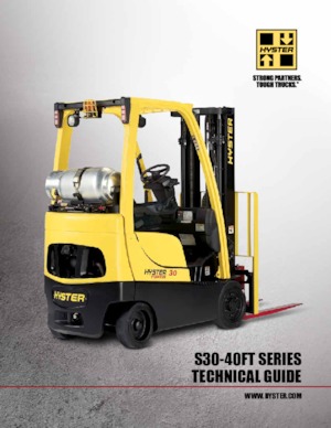 LPG Forklifts Hyster S40FT