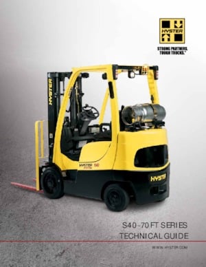 LPG Forklifts Hyster S40FT
