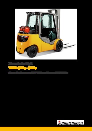 LPG Forklifts Jungheinrich TFG 425s