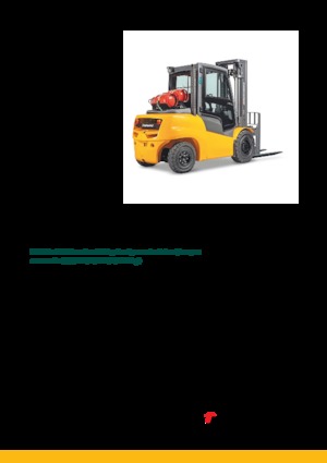 LPG Forklifts Jungheinrich TFG S50