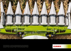 Biçerdöver mısır toplayıcıları Claas Corio 675 C