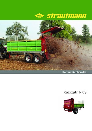 Gübre dağıtıcılar Strautmann CS 95