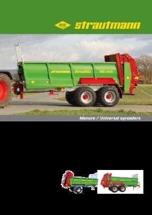 Gübre dağıtıcılar Strautmann MS 1401
