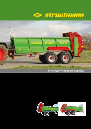Gübre dağıtıcılar Strautmann MS 1401