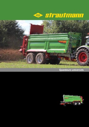 Manure spreaders Strautmann PS 3401