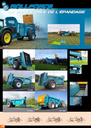 Manure spreaders Rolland RF 6115