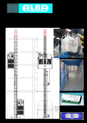 Endüstriyel asansörler Alba EDC 2000-60