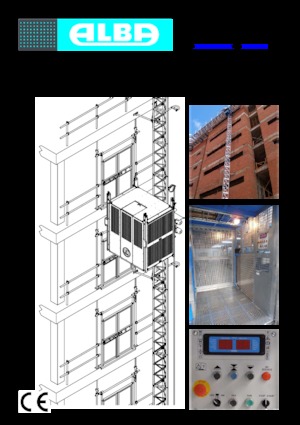 Industrial hoists Alba EPM-800F