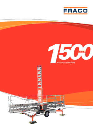 Mast Climbing Work Platforms Fraco FRSM 1500