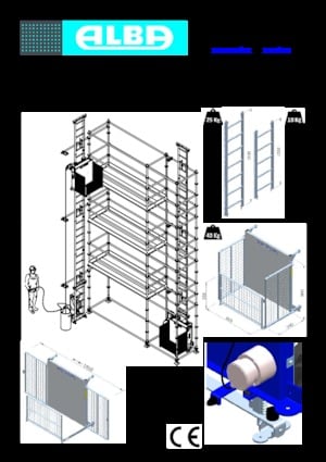 Industrial hoists Alba MC-250