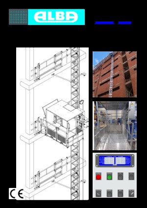 Industrial hoists Alba PT-1200-2V
