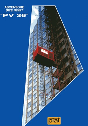 Industrial hoists Piat PV 36/2000