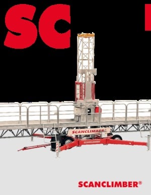 Mast Climbing Work Platforms Scanclimber Centum SC10000