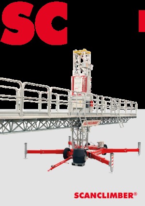 Mast Climbing Work Platforms Scanclimber Monster SC8000