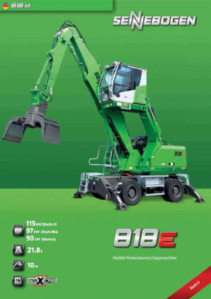 Material Handlers Sennebogen 818M E