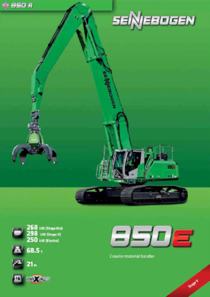 Malzeme İşleyiciler Sennebogen 835R G Hybrid 