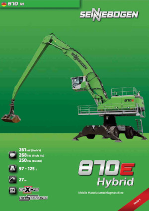 Material Handlers Sennebogen 870M E Hybrid 