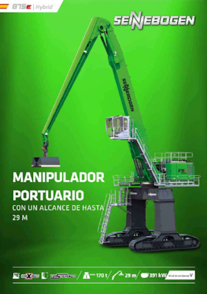 Malzeme İşleyiciler Sennebogen 875M E Hybrid  