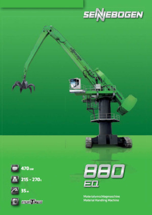 Malzeme İşleyiciler Sennebogen 880 EQ