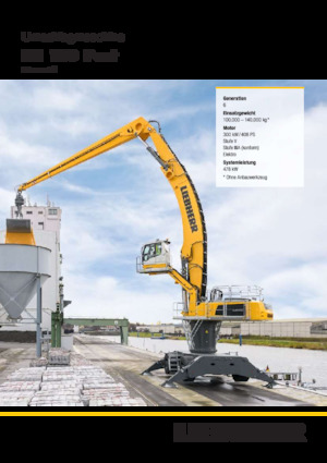 Malzeme İşleyiciler Liebherr LH 110 C Port Litronic