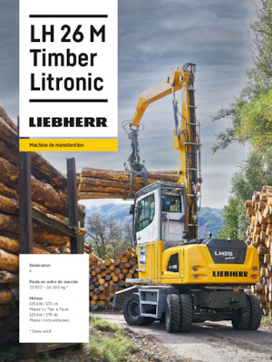 Material Handlers Liebherr LH 26 M Timber Litronic