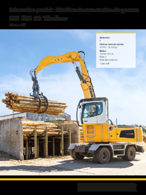 Malzeme İşleyiciler Liebherr LH 35 M Timber Litronic