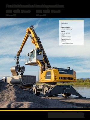 Material Handlers Liebherr LH 40 M Port Litronic