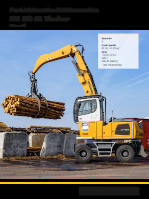 Material Handlers Liebherr LH 50 M Timber Litronic