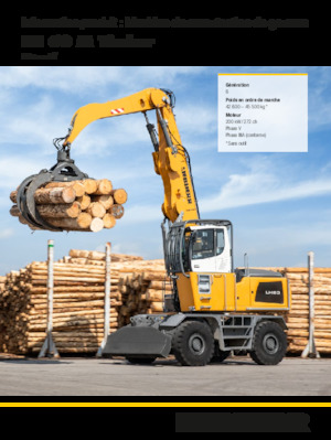 Malzeme İşleyiciler Liebherr LH 60 M Timber Litronic