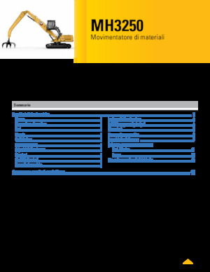 Malzeme İşleyiciler Caterpillar MH3250