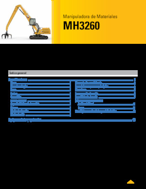 Malzeme İşleyiciler Caterpillar MH3260