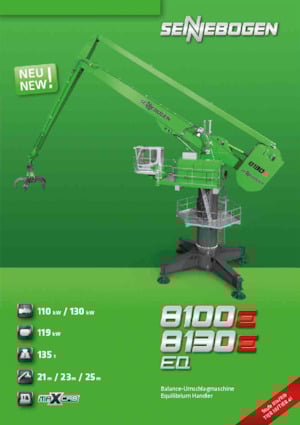 Malzeme İşleyiciler Sennebogen 8130 EQ 
