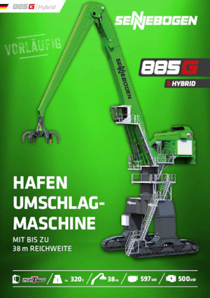 Malzeme İşleyiciler Sennebogen 885M G Hybrid 