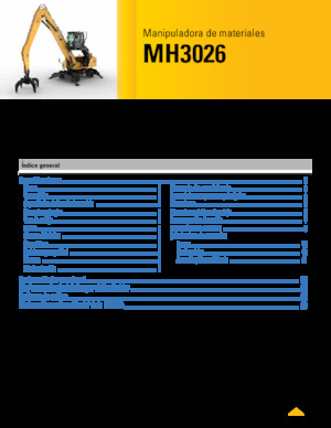 Material Handlers Caterpillar MH3026